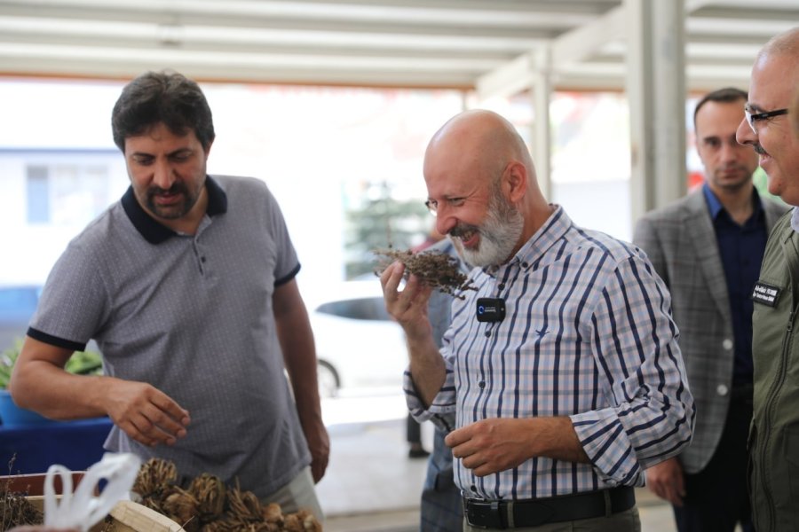 Kayseri’de Tek Olan ’yüzde 100 Ekolojik Pazar’ Açıldı