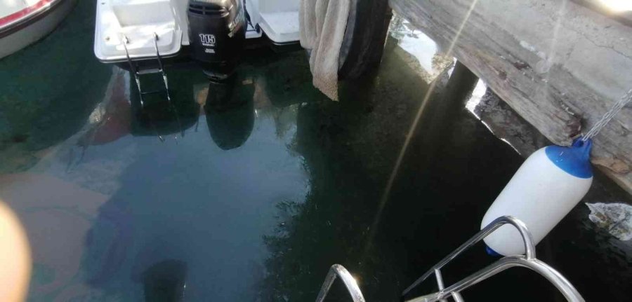 Manavgat Irmağı’nda Tepki Çeken Görüntü