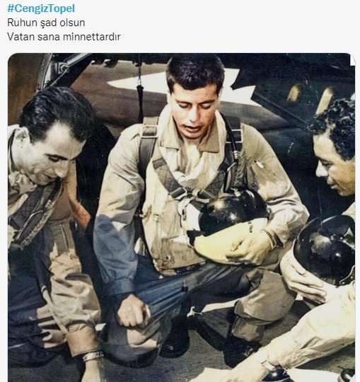 Sosyal Medyada Yüzlerce Kullanıcı Şehit Yüzbaşı Cengiz Topel Andı