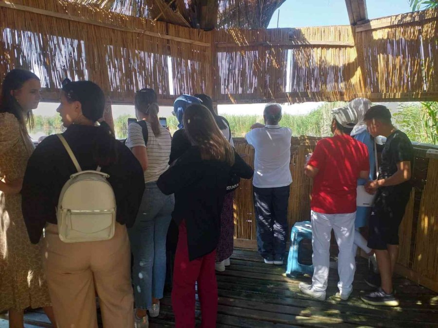 Bosnalı Öğrenciler Sultan Sazlığı Milli Parkı’nı Gezdi