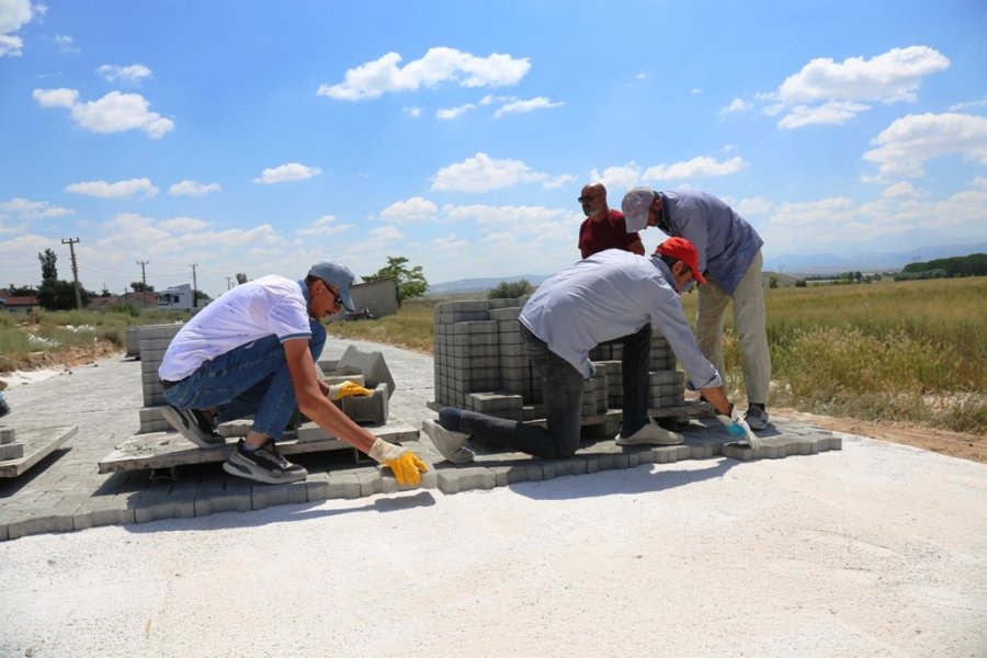 Ereğli Belediyesinden 224 Bin Metrekare Kilitli Parke Taşı