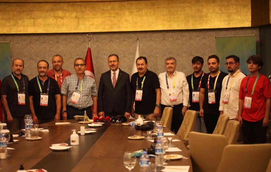 Bakan Kasapoğlu: "bu Oyunlar Konya İçin Tarihtir Ve Bu Tarihi Birlikte Yazdık"