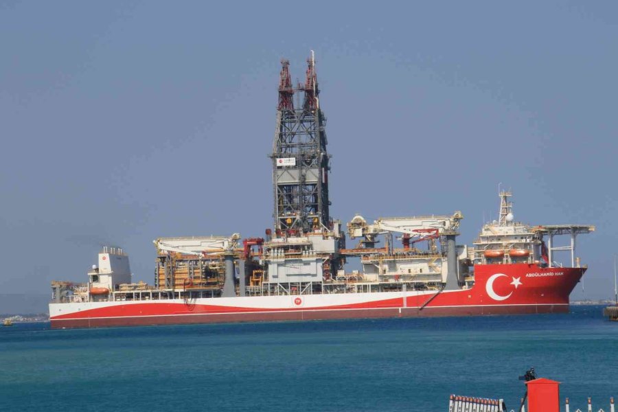 Abdulhamid Han Sondaj Gemisi Limandan Ayrıldı