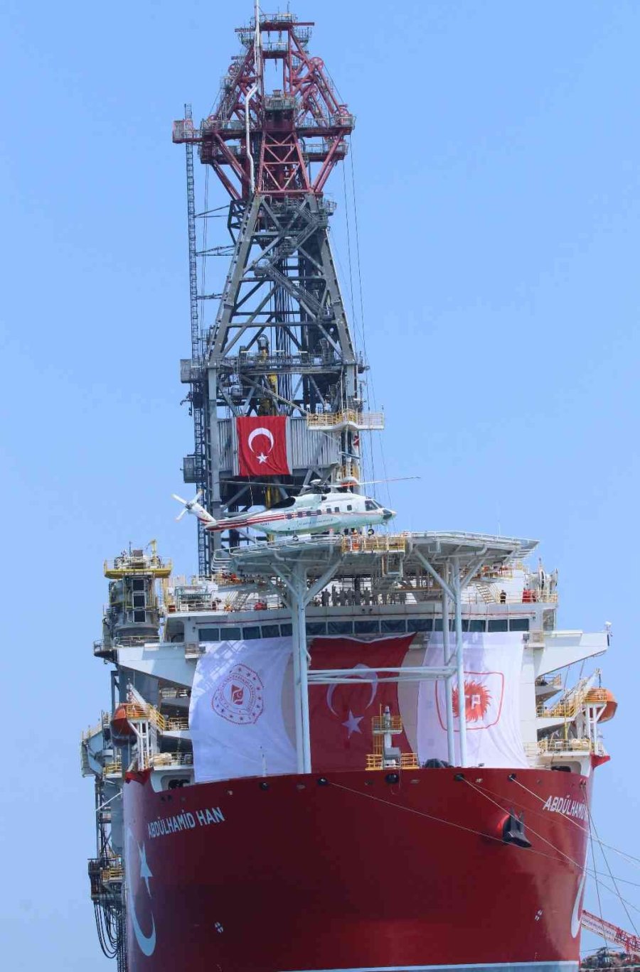 Cumhurbaşkanı Erdoğan Geldi, Abdülhamid Han Gemisi Yolcu Ediliyor