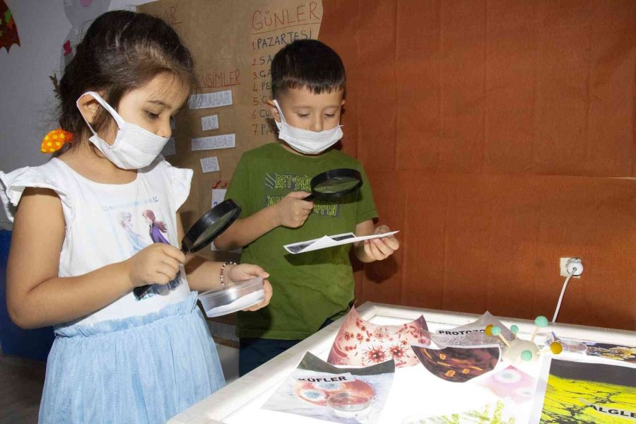 Kreş Öğrencileri Eğlenerek Öğreniyor