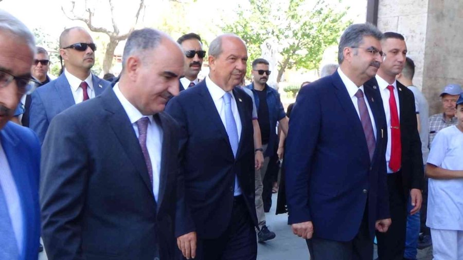 Kktc Cumhurbaşkanı Ersin Tatar’dan Mevlana Müzesine Ziyaret