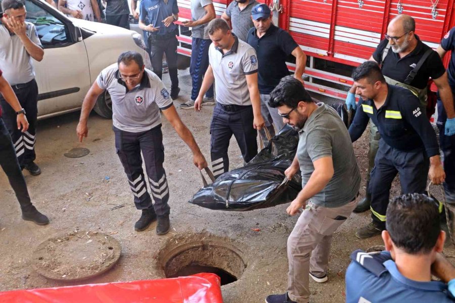 Yer Altı Şebeke Hattına Giren Hırsızlık Şüphelisinin Feci Sonu