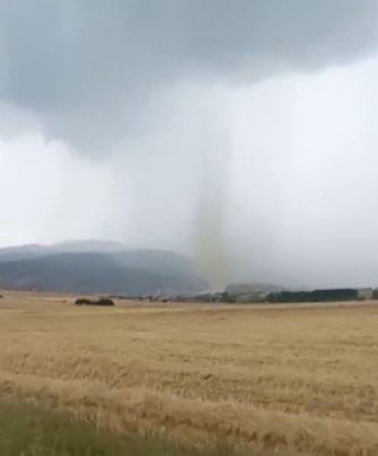 Antalya’da Hortum Ve Şiddetli Yağmur
