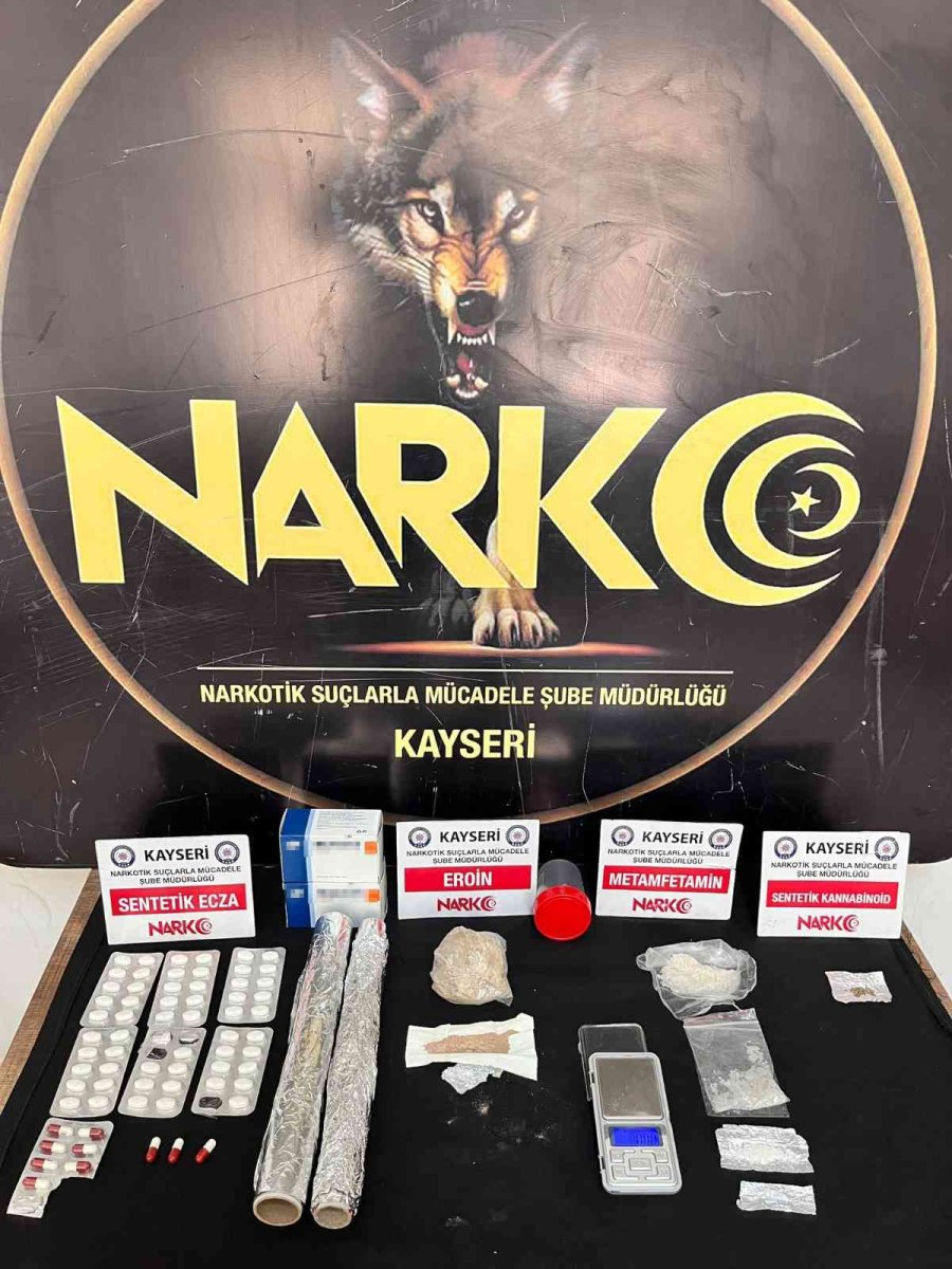 Kayseri’de Uyuşturucu Tacirlerine Darbe