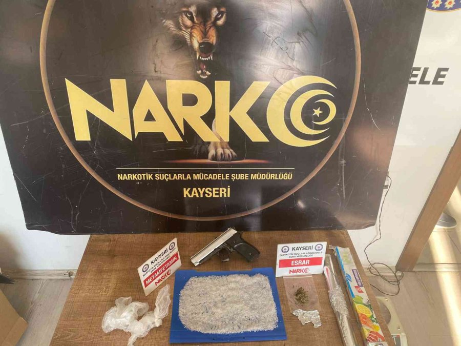 Kayseri’de Uyuşturucu Tacirlerine Darbe