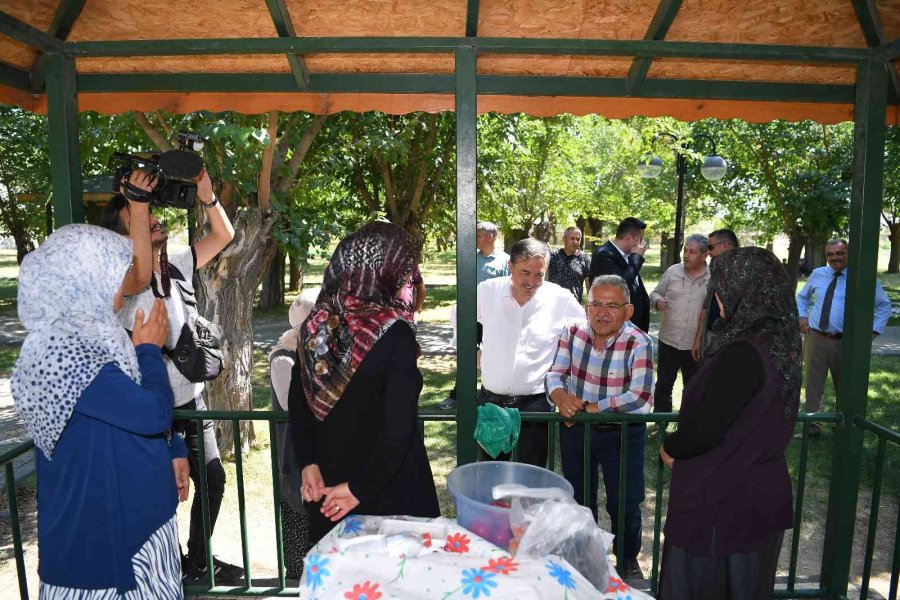 Başkan Büyükkılıç, Şifalı Su Merkezi Olan İçmeceleri İnceledi