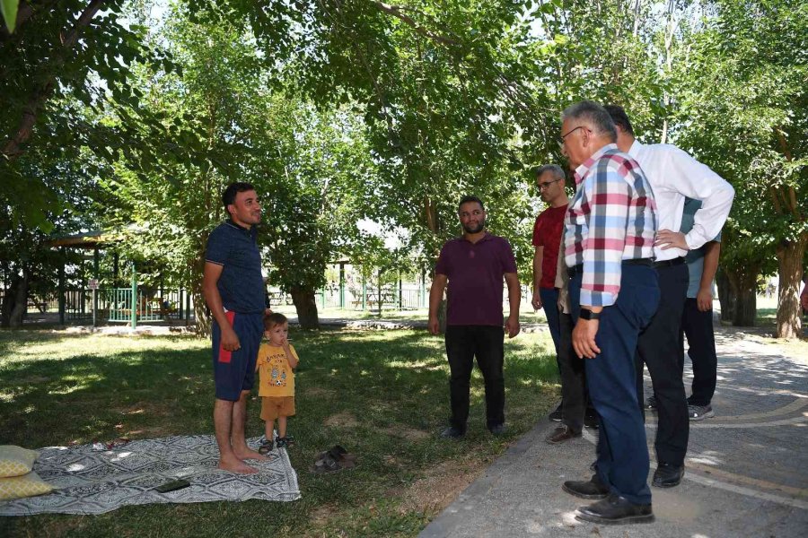Başkan Büyükkılıç, Şifalı Su Merkezi Olan İçmeceleri İnceledi