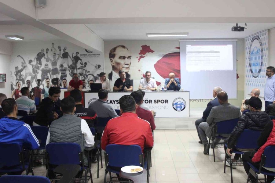 Kayseri Amatör Fikstür Tarihleri Belli Oldu