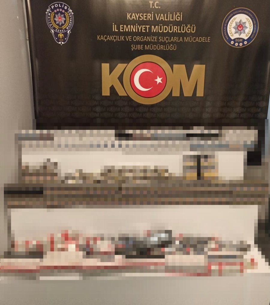 Kom Ekipleri Sigara Kaçakçılarına Geçit Vermedi