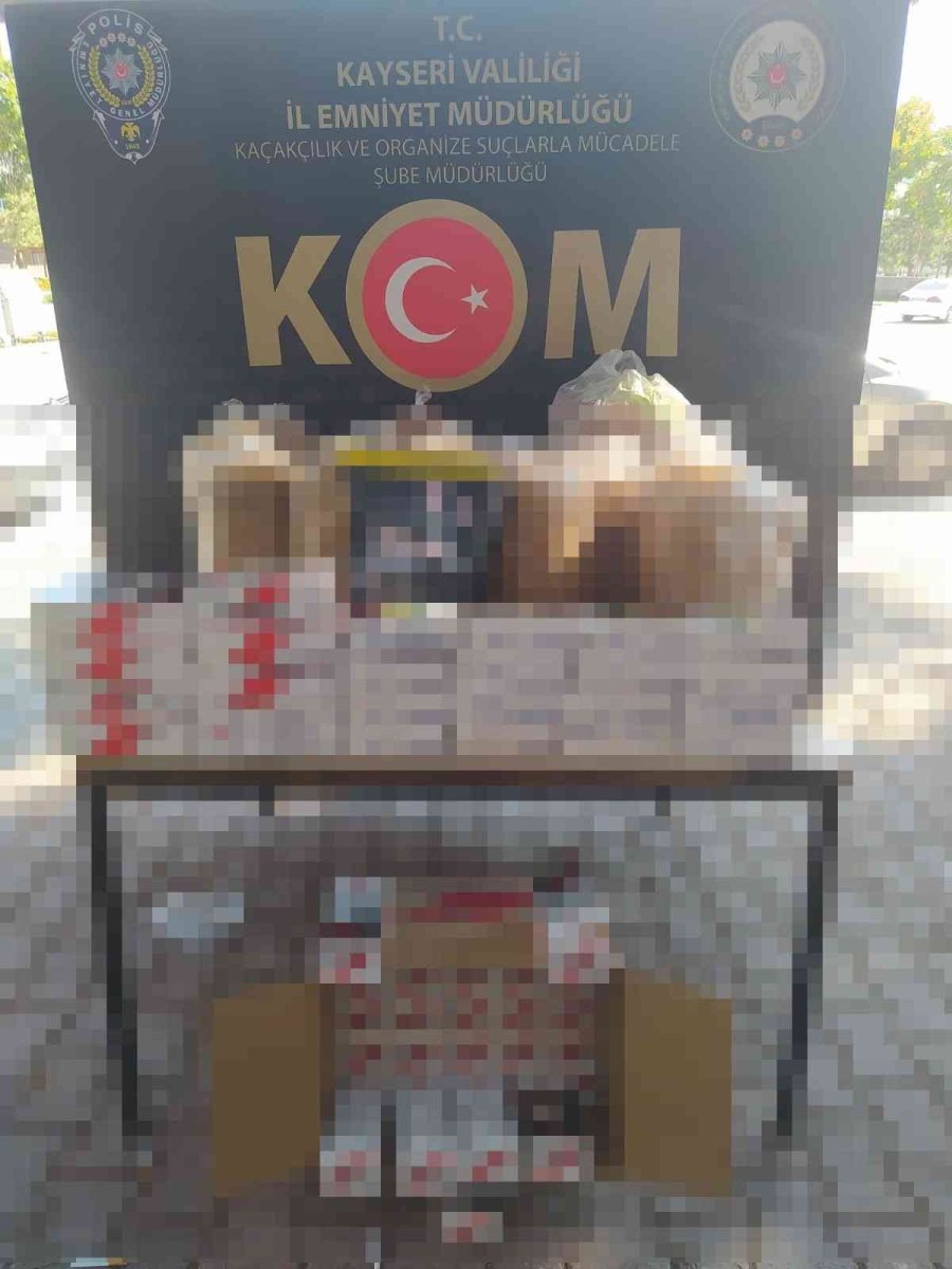 Kom Ekipleri Sigara Kaçakçılarına Geçit Vermedi