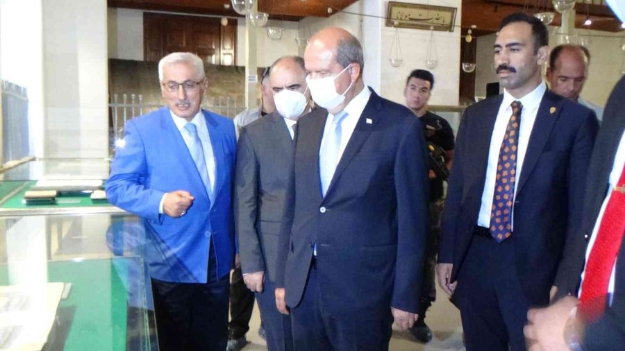 Kktc Cumhurbaşkanı Ersin Tatar’dan Mevlana Müzesine Ziyaret