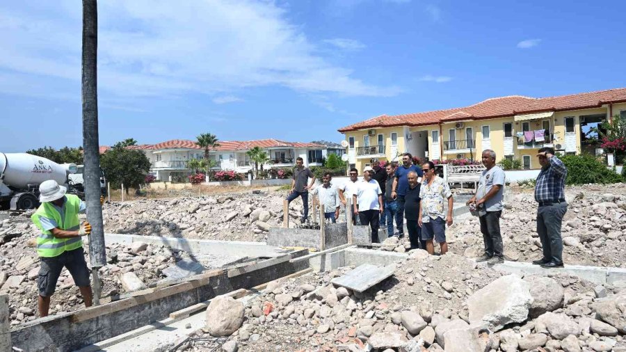 Çamyuva Kapalı Pazar Yerinin Temeli Atıldı