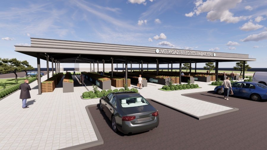 Kazım Karabekir Mahallesi’ne Yeni Pazar Yapılıyor