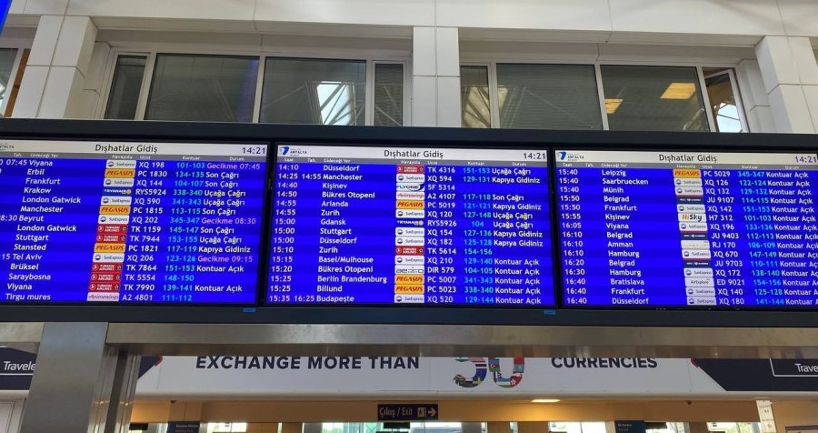 Rusya’dan Antalya Havalimanı’na Günde 80 Uçak İniyor