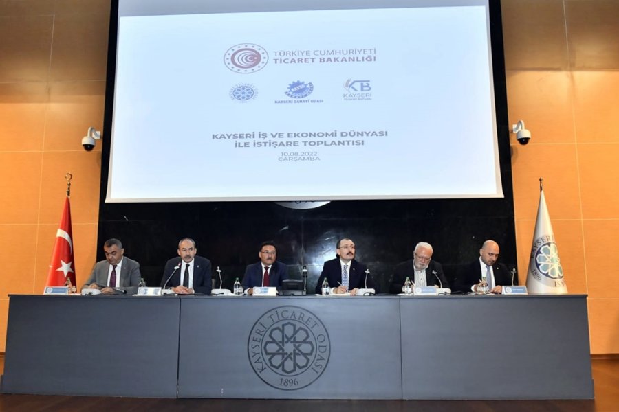 Ticaret Bakanı Muş, Kto’da İş Adamlarının Sorunlarını Dinledi