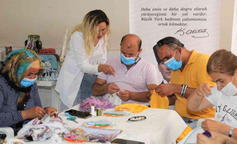 Toroslar Belediyesi ’iğne Oyası Festivali’ne Hazırlanıyor