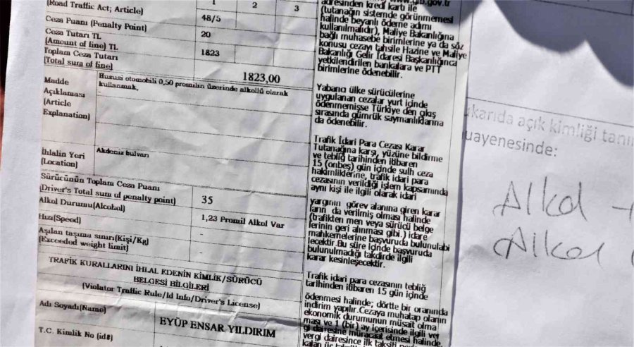 Alkol Denetiminde Hayatının Şokunu Yaşamıştı, Mahkemeden Gelen Kararla Yüzü Güldü