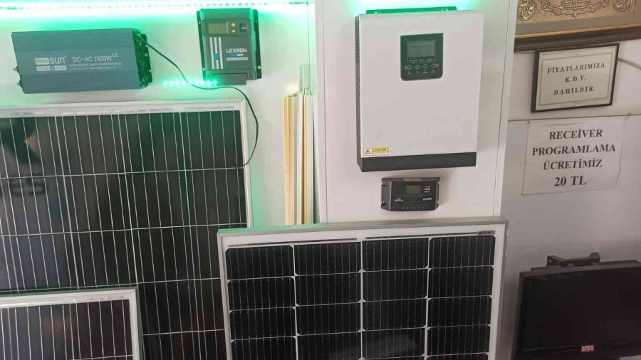 Solar Sistemlerinin Satışı 4 Kat Zamma Rağmen Artışta
