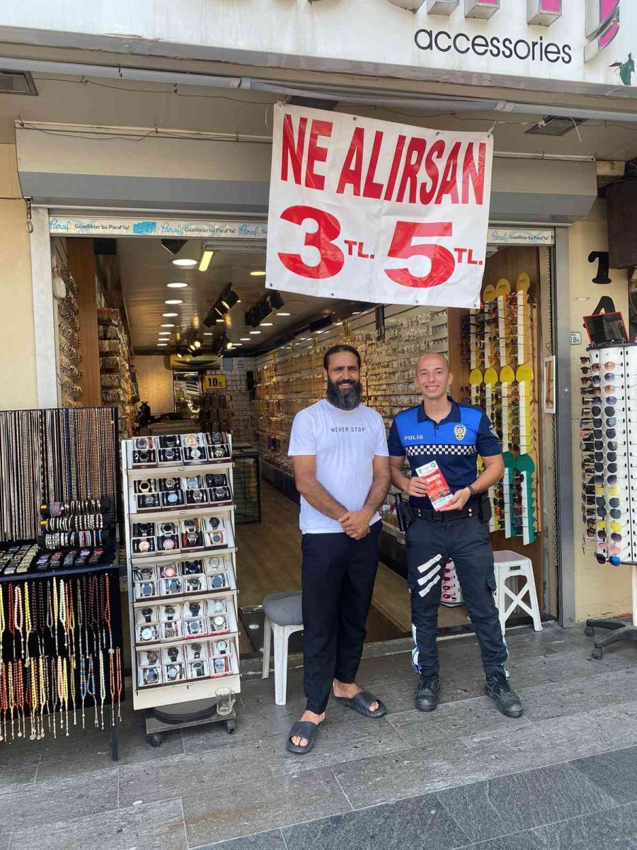 Manavgat’ta, Polisten Dilenci Ve Dolandırıcılık Uyarısı