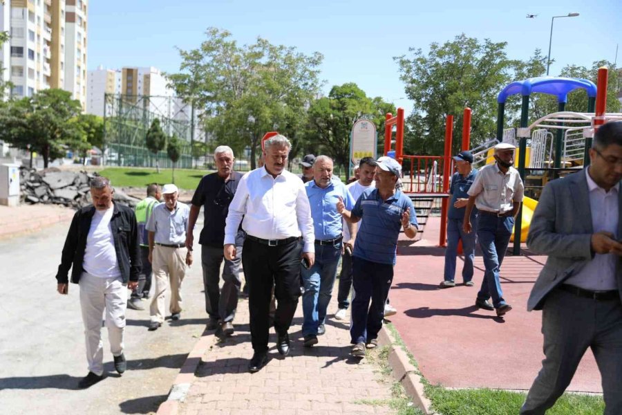 Melikgazi, Asfalt Yenileme Çalışmaları İle Daha Konforlu Ulaşım Sunuyor