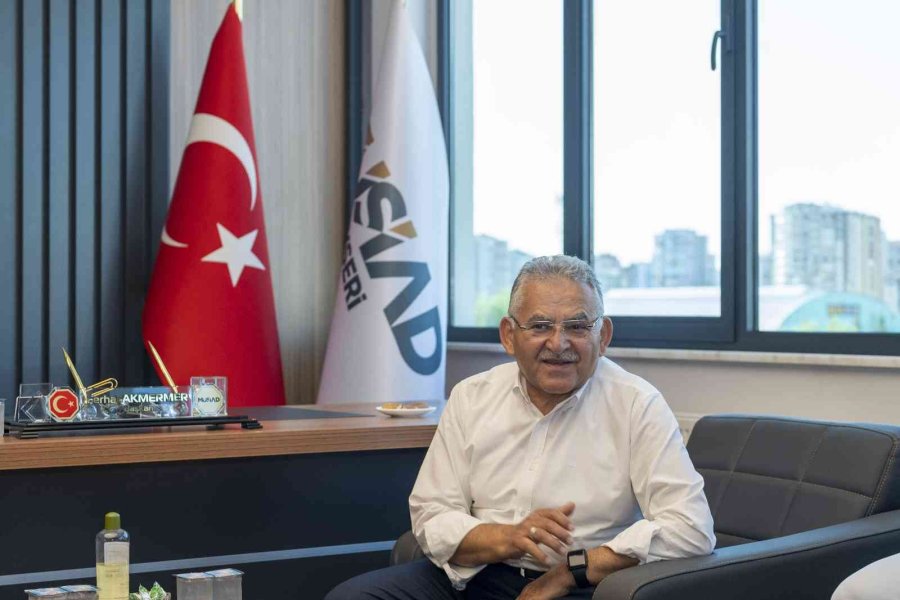 Başkan Büyükkılıç’tan Müsiad Kayseri Şubesi’ne Ziyaret