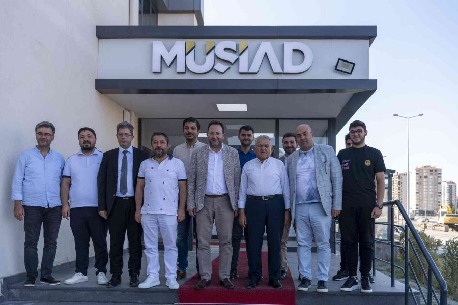 Başkan Büyükkılıç’tan Müsiad Kayseri Şubesi’ne Ziyaret