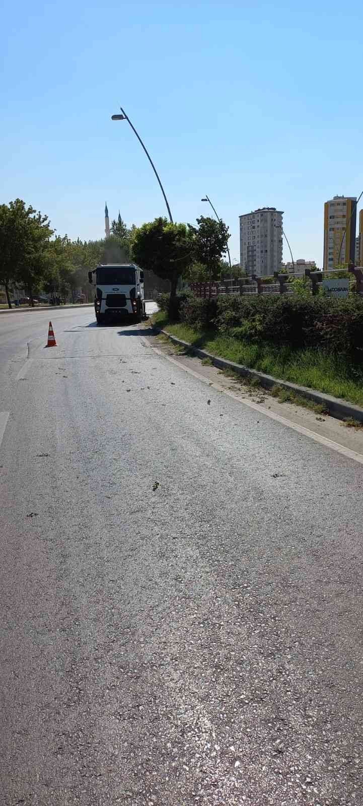 Büyükşehir Yeşil Alan Çalışmalarını Sürdürüyor