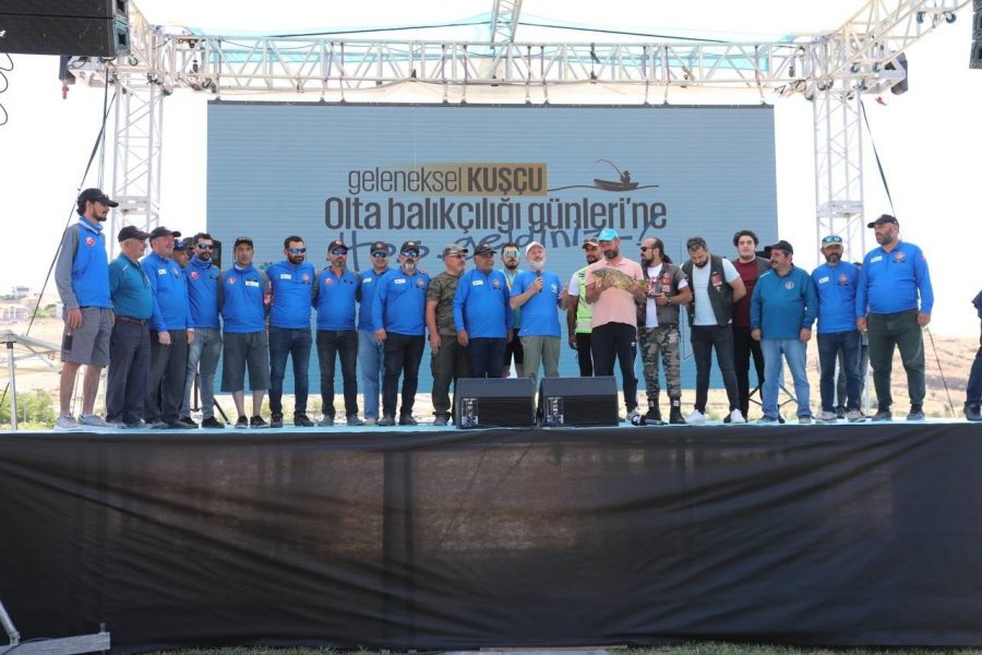 ’kayseri’nin Denizi’ Yamula Barajı’nda Olta Balıkçılık Günleri Düzenlendi