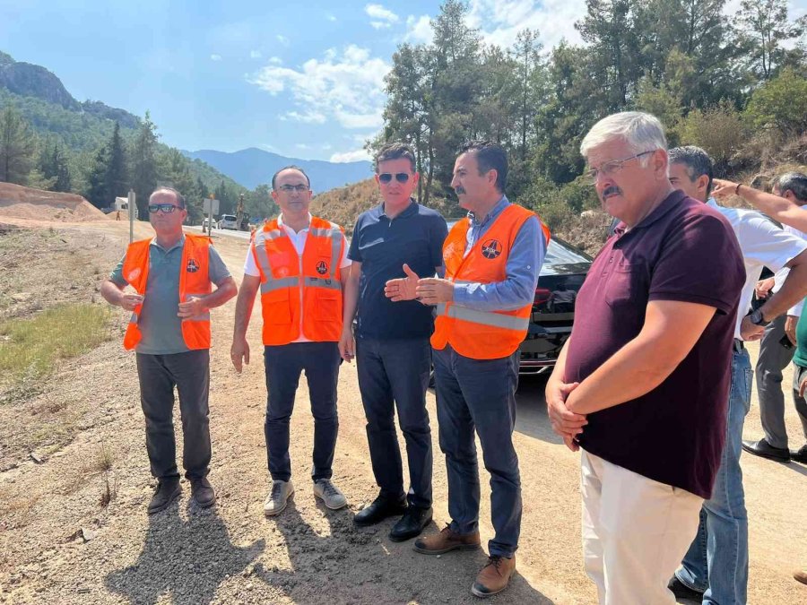 Ak Partili Uslu: "kumluca-antalya Yolu Beş Dakika Daha Kısalıyor"