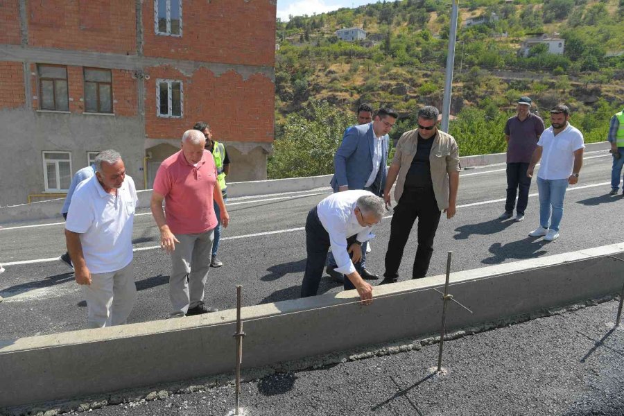 Osb Ve Şehir Merkezi Trafiğini Rahatlatacak Projede Çalışmalar Sürüyor