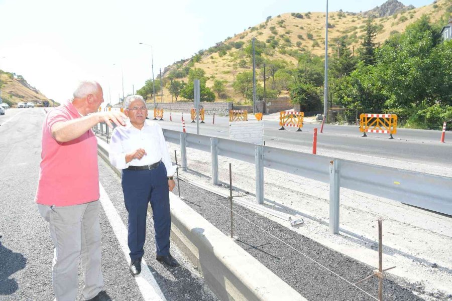 Osb Ve Şehir Merkezi Trafiğini Rahatlatacak Projede Çalışmalar Sürüyor