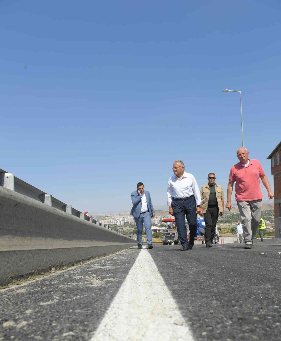 Osb Ve Şehir Merkezi Trafiğini Rahatlatacak Projede Çalışmalar Sürüyor