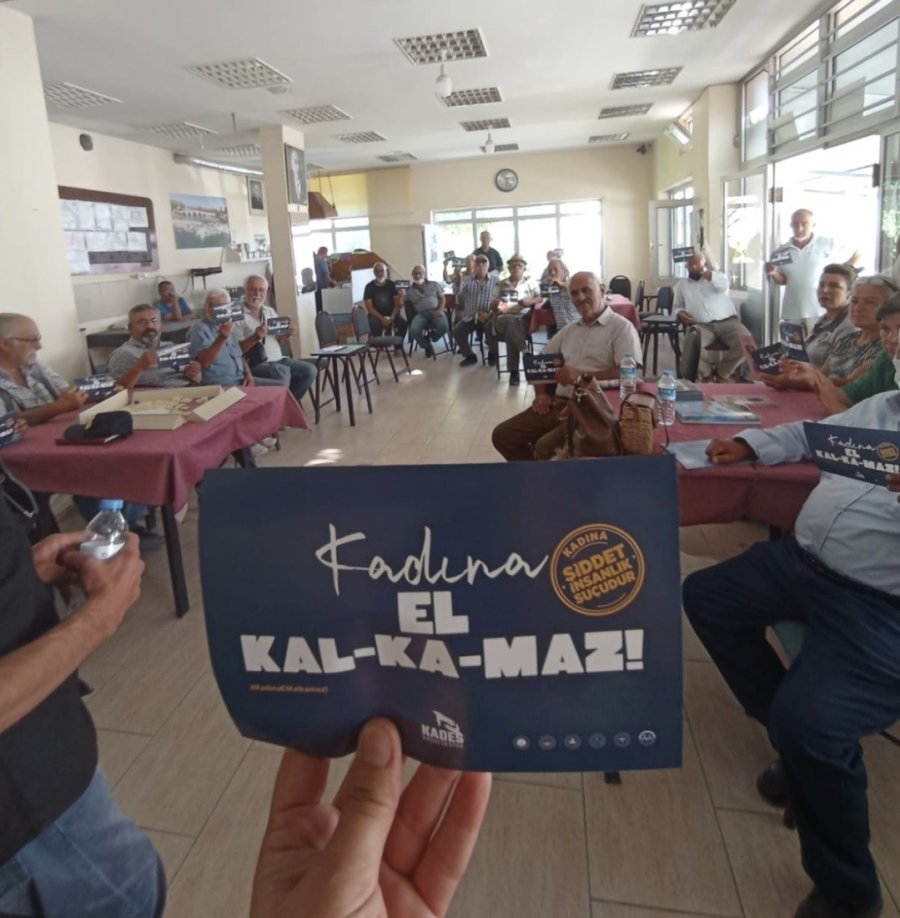 Jandarma’dan Erkeklere ‘kadına Şiddetin Engellenmesi’ Bilgilendirmesi