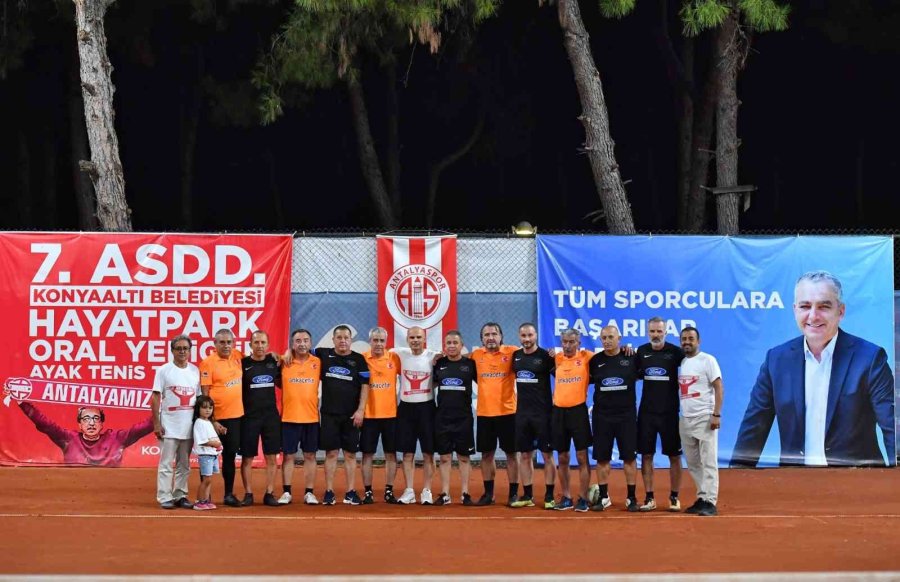 Ayak Tenisi Turnuvası Sona Erdi