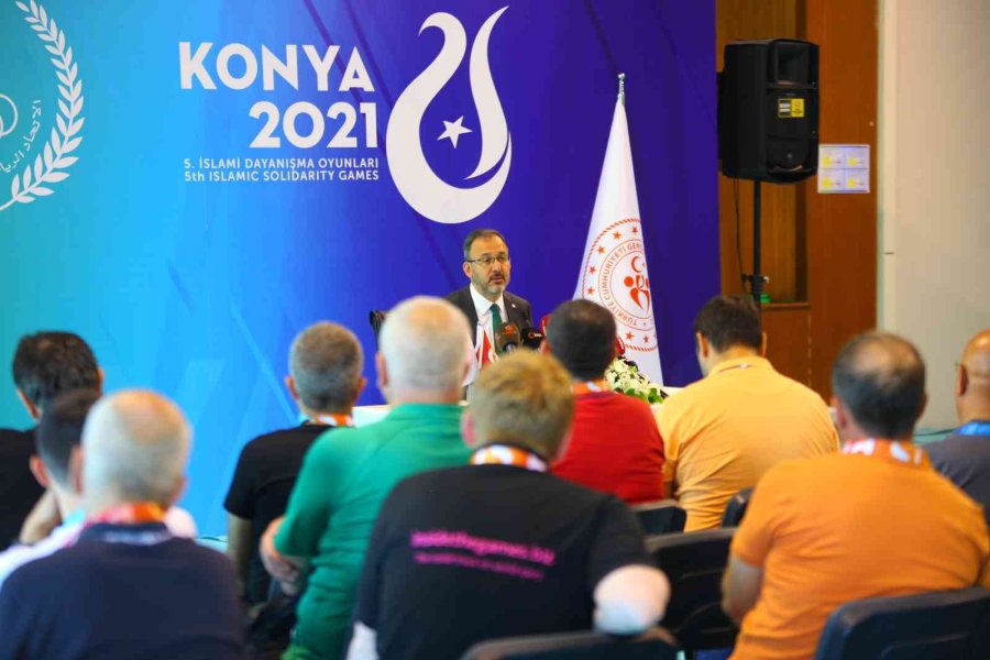 Bakan Kasapoğlu: “her Bir Ülke Bizim Rekorumuzu Kırmaya Çalışacak”