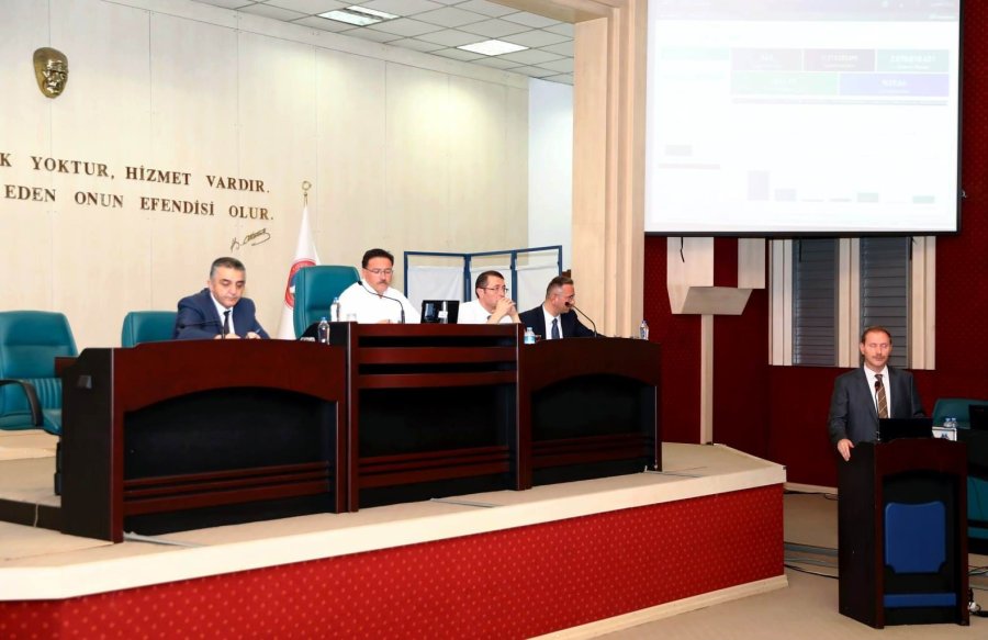 İl Koordinasyon Kurulu Toplantısı Vali Çiçek Başkanlığında Yapıldı