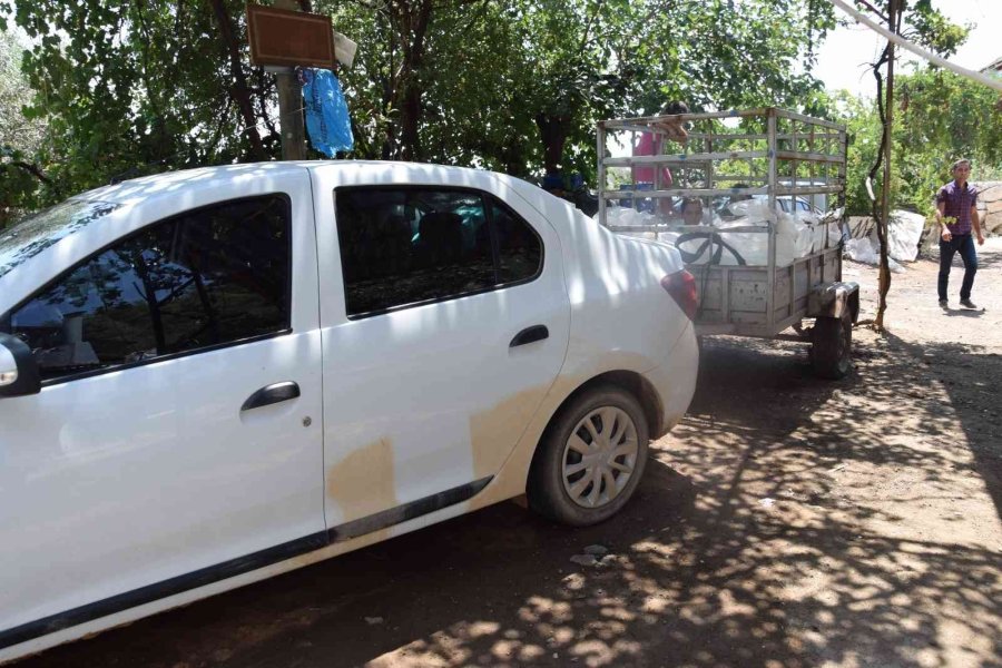 Denize Gidemeyince, Römorku Havuza Çevirdi