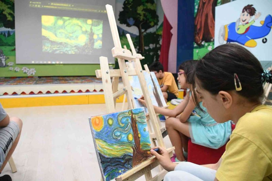 Çocuklar Hem Eğleniyor Hem De Öğreniyor