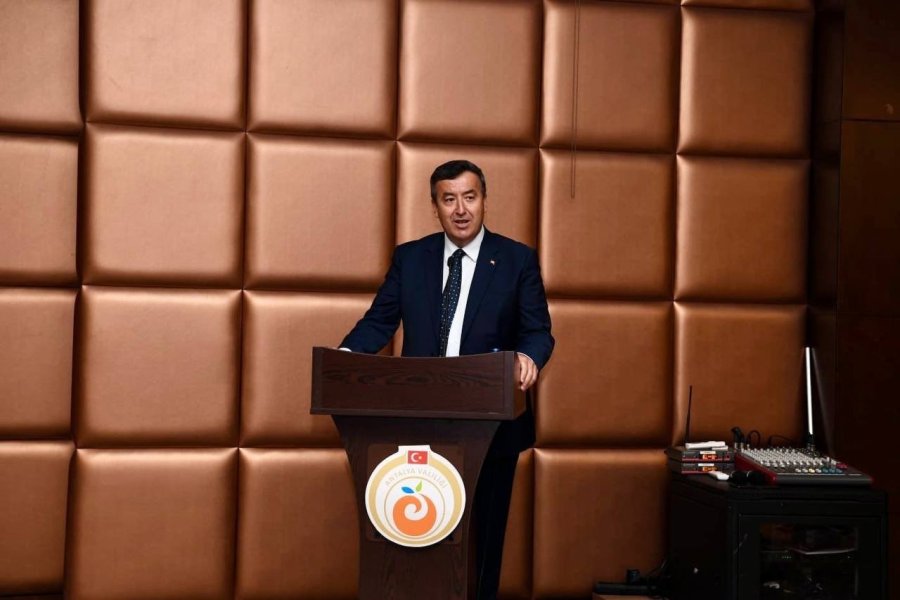 Vali Yazıcı: "turizmde Güvenlik Çok Önemli Bir Konu"