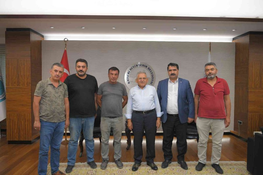 Stk Temsilcilerinden Başkan Büyükkılıç’a Ziyaret