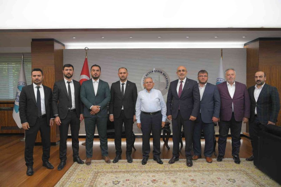 Stk Temsilcilerinden Başkan Büyükkılıç’a Ziyaret