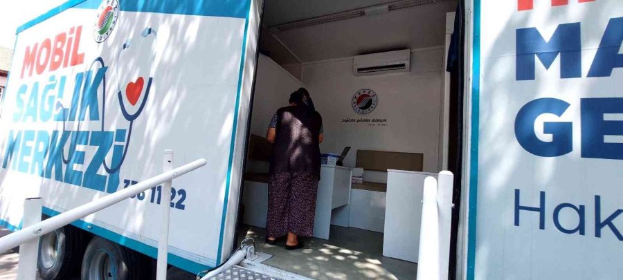 Kepez’in Mobil Sağlık Merkezi Gömbe’de