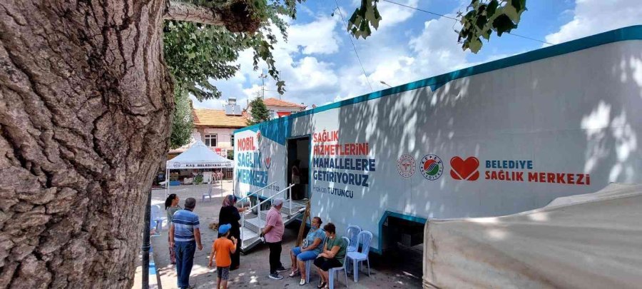 Kepez’in Mobil Sağlık Merkezi Gömbe’de
