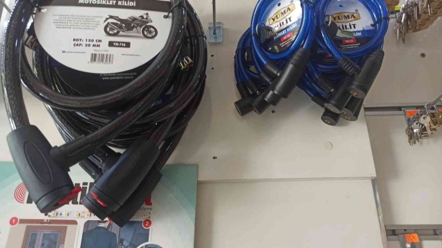 İyi Kilit Motosiklet Hırsızlıklarının Önüne Geçer