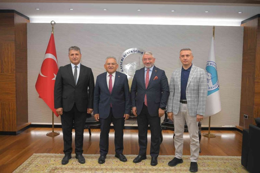 Çorum Belediye Başkanı Aşgın’dan Başkan Büyükkılıç’a Ziyaret